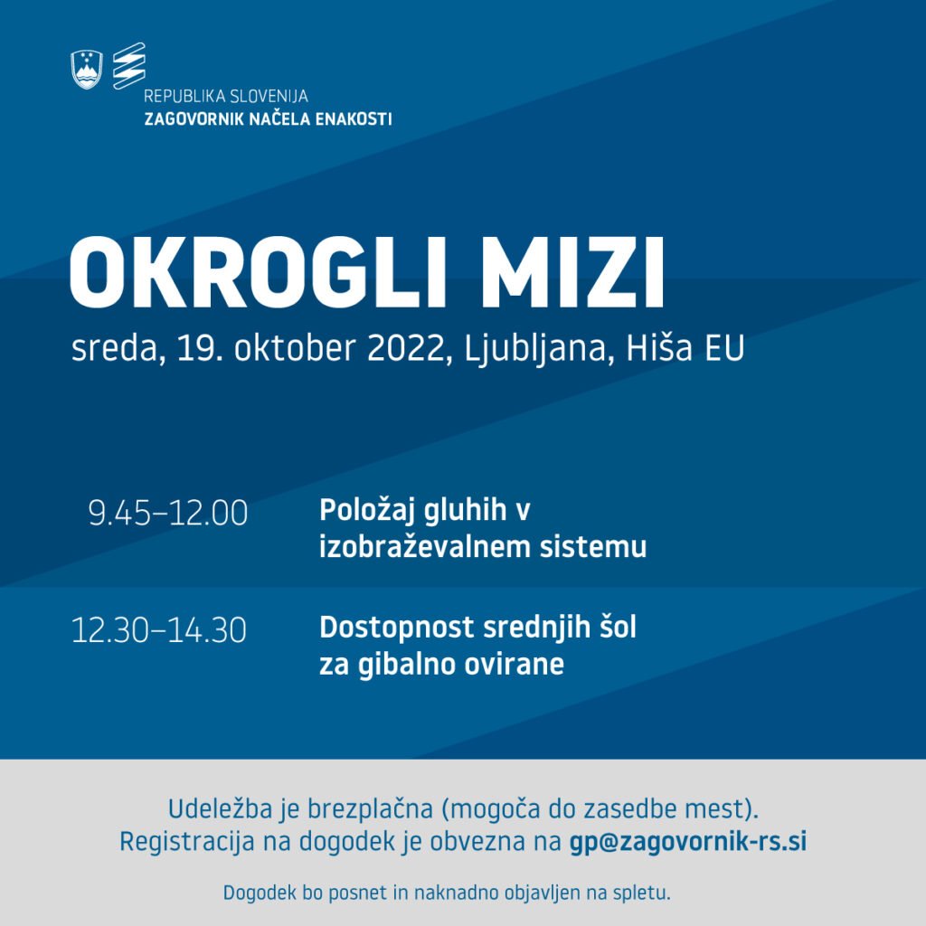 Vabilo na okroglo mizo.